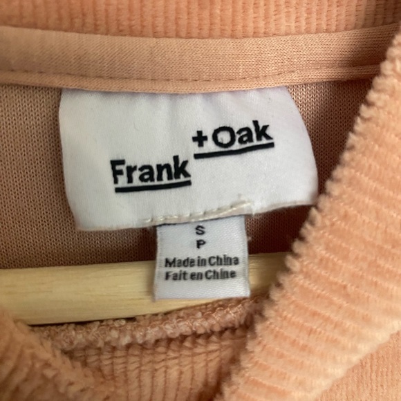 Frank & Oak Dusty Rose Valour sweater - Picture 3 of 5